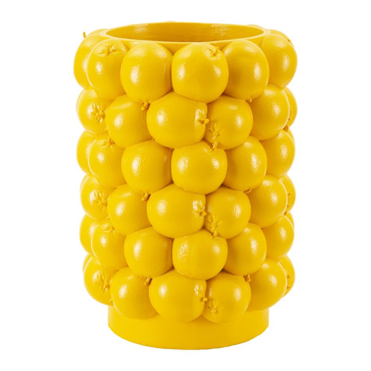 Wazon Dekoracyjny Cytryny, Poliżywica, Żółty, Seven Design