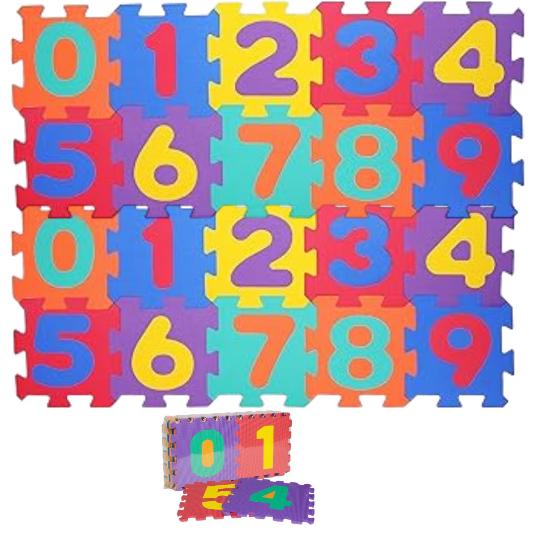 Nakloe Alfombra puzzle Suelo puzzle (26 piezas) Puzzle