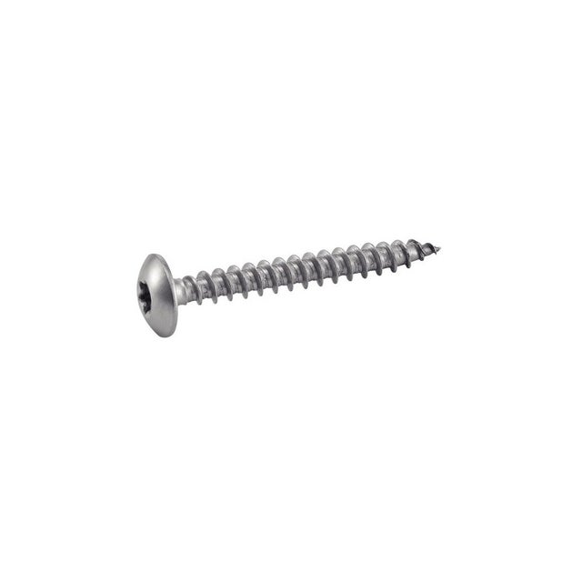 Vis à bois 6x50 Torx ACTON 643106X50 inox A4 boîte 100