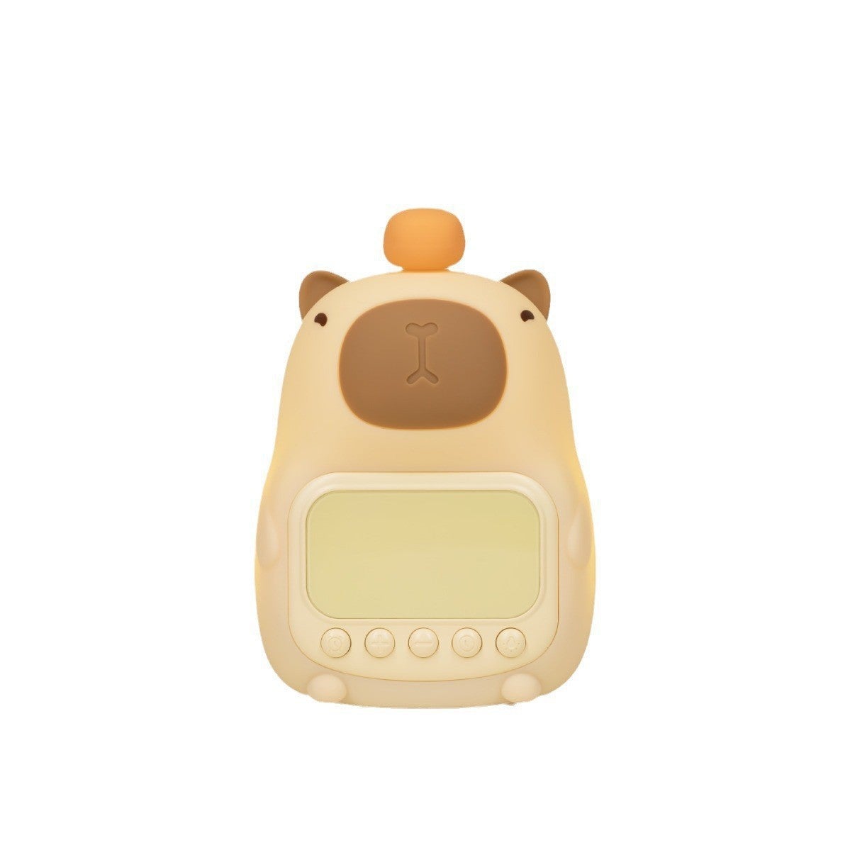 Capybara Veilleuse Réveil de Chevet - Mignon en Silicone Pour Enfants - Rechargeable