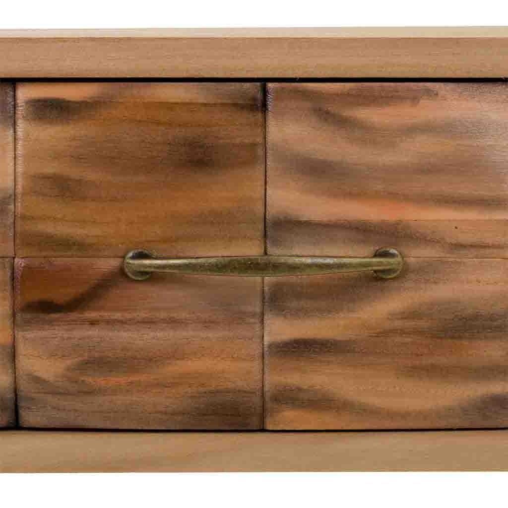 Table de chevet En Bois Marron 44x38x63h - 6
