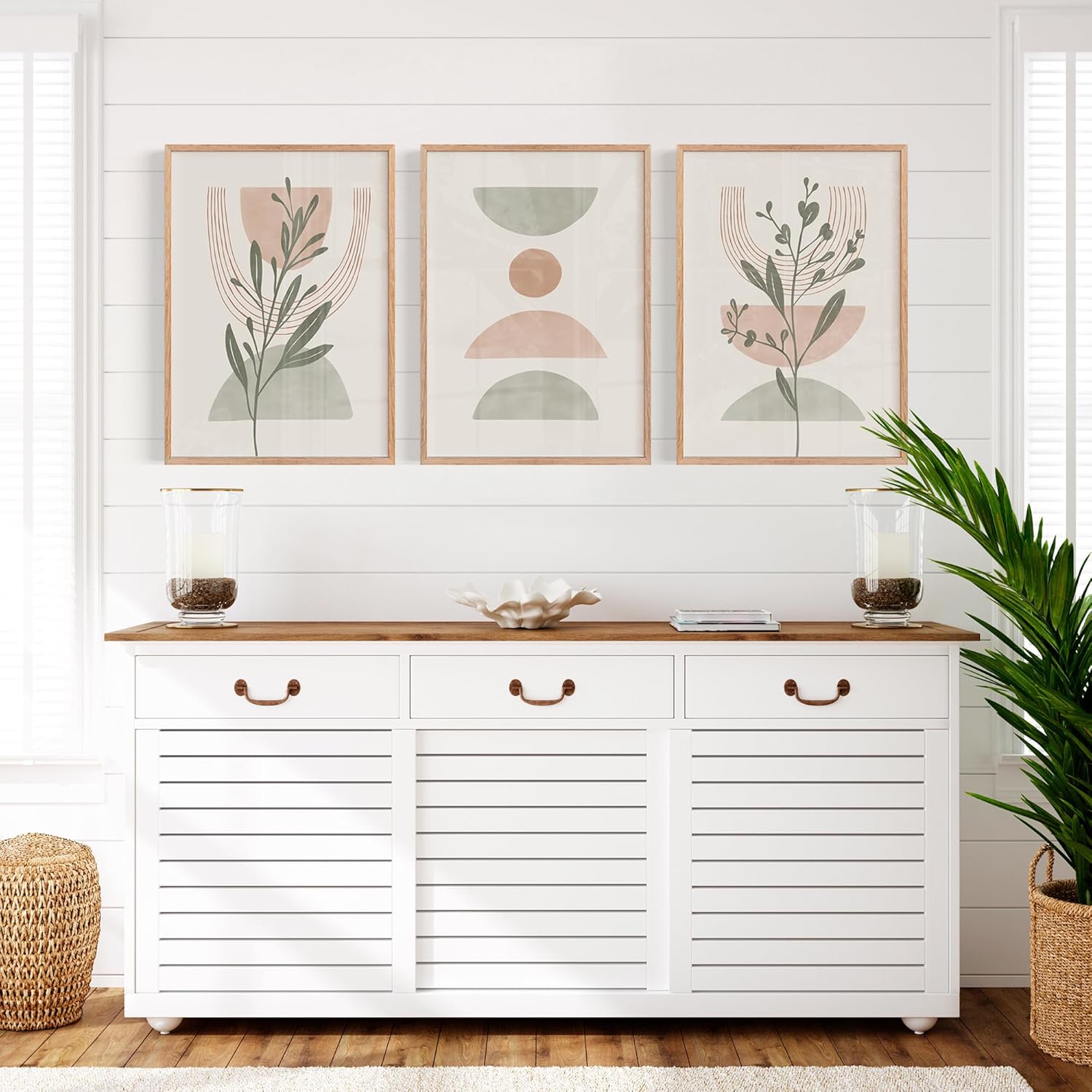 Lot de 3 Tableau Decoration Murale Affiche Décoration Chambre Maison Cousine - Poster Mural Tableaux Déco Boho Salon - 4