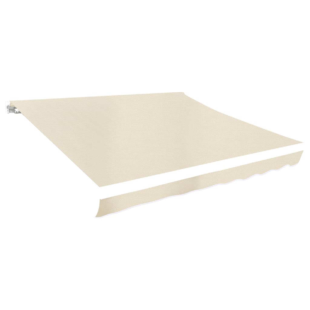 Toldo de lona blanco crema 6x3 m (sin estructura) vidaxl