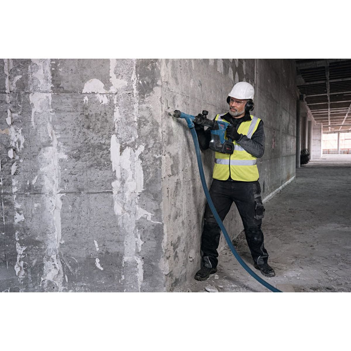 Akumulatorowa młotowiertarka Bosch GSH 18V-5 Solo z uchwytem SDS Max w walizce XL-BOXX - 0... - 5