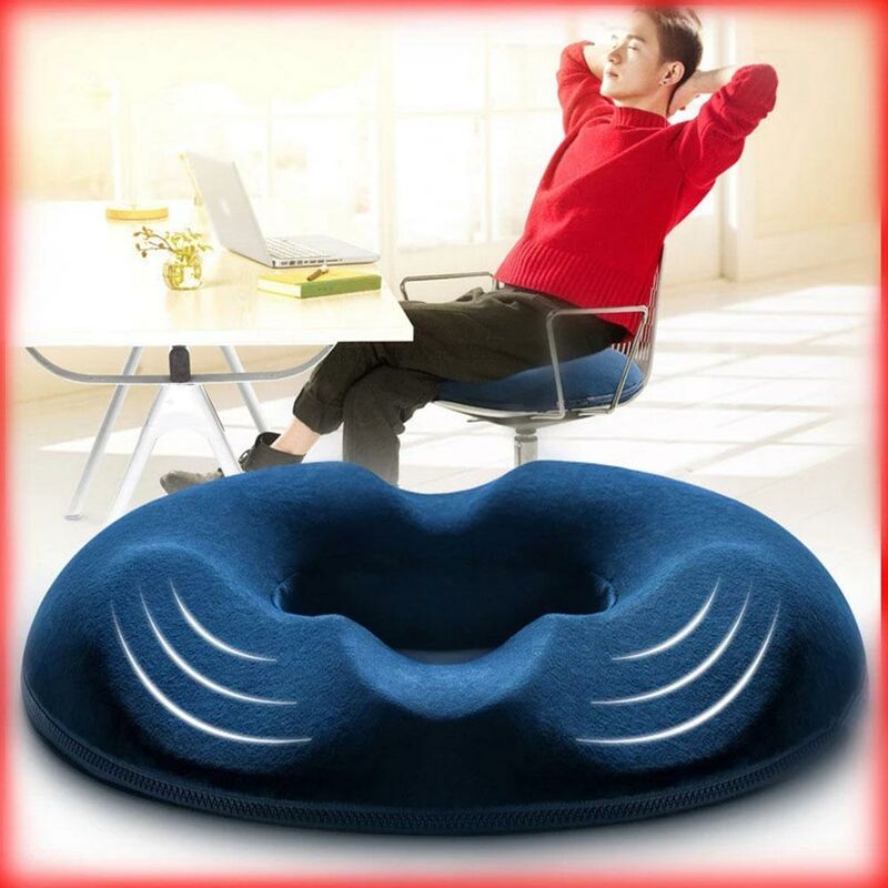 Coussin orthopédique pour le coccyx, oreiller pour le coccyx, oreiller pour la prostate, mousse à mémoire de forme - 3