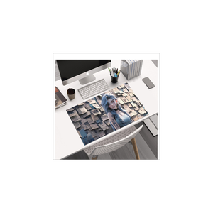 Tapis De Souris Genshin Impact 70x30 Cm - Grande Taille, Antidérapant, Imperméable