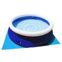 Tapis De Sol Rectangulaire Pour Piscine - Bleu - Pliable - Imperméable Tapis De Sol Rectangulaire Pour Piscine - Bleu - Pliable - Imperméable