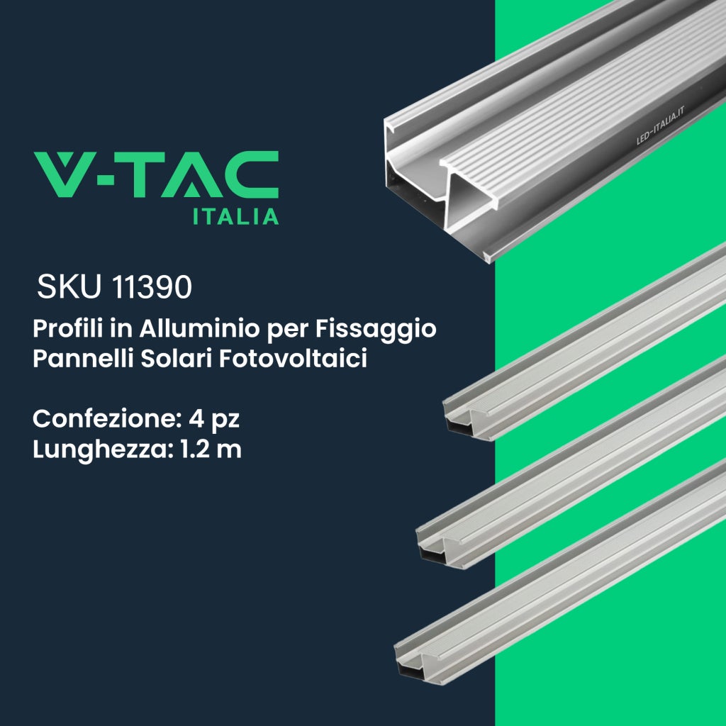 Connecteurs Universels Pour Profilés Aluminium – Pour Modules Solaires, 14 Cm, Argent