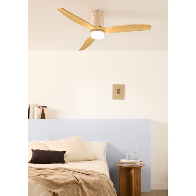 CREATE - WIND CALM - Cichy wentylator sufitowy 40W z technicznymi łopatkami ABS w różnych rozmiarach -