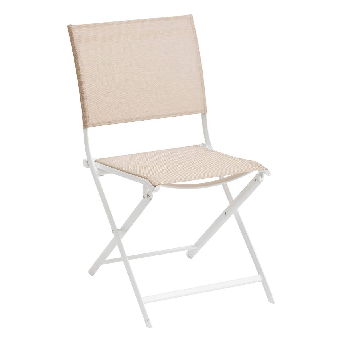 Set di 4 sedie a sdraio da giardino pieghevoli terracotta
