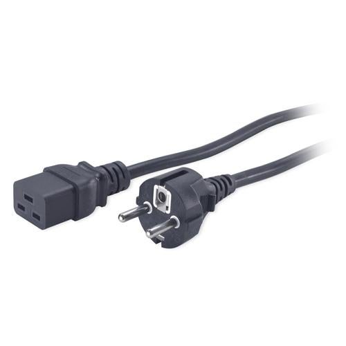 InLine 16657I Câble Électrique 5m CEE7/7 Vers 3x C13 - Noir Multifonction