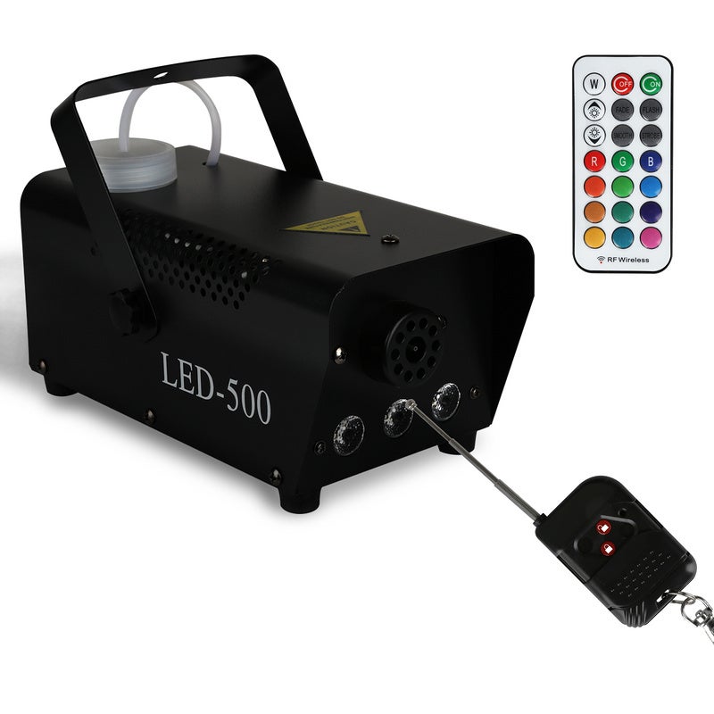 Machine à fumée Liquide à Fumée - Puissance 400 Watt, Très bon Débit - Temps de chauffe rapide - Réservoir 0,3 Litres - Facile à transporter, idéale pour DJ (1 MACHINE