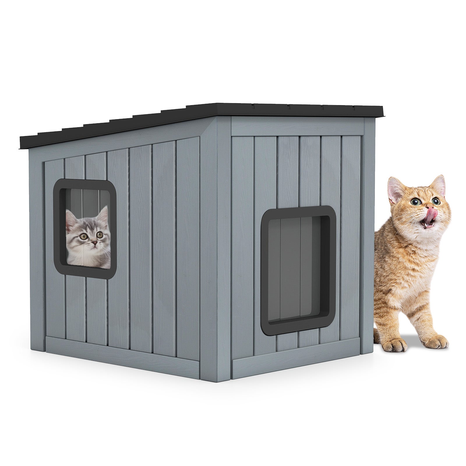 Niche/cave Pour Chat Auto-chauffante – Lit Troglodyte En Peluche (lavable, Sans Marque)