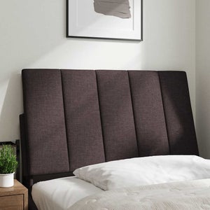Copritestiera Letto Imbottito - In Peluche, Lavabile, Dimensioni 180x58x10 Cm, Colore Beige