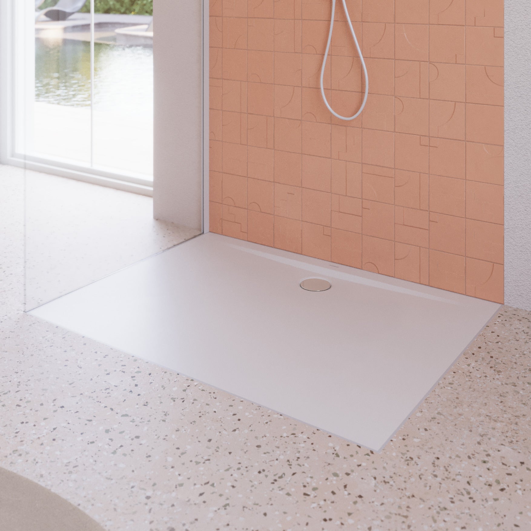 KALDEWEI SUPERPLAN ZERO 1578-1, Receveurs de douche, 140x90cm, 357800013711, Farbe: blanc alpin mat - 3