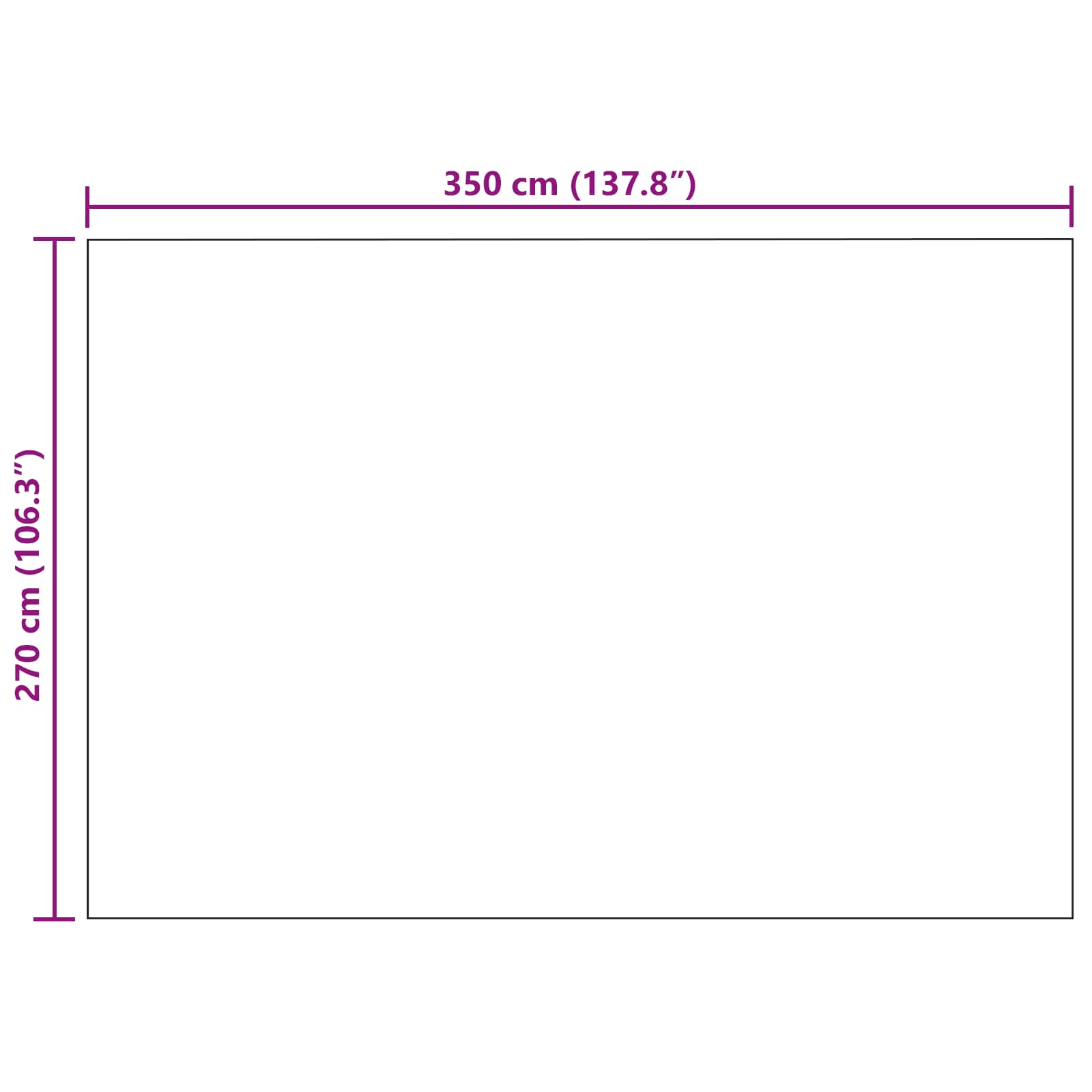 Couvertures à jeter 6 pcs Gris foncé 350 x 270 cm Toison vidaXL - 3