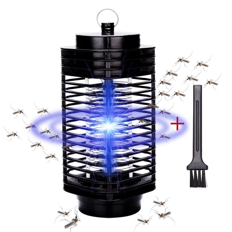 Lampa przeciw komarom LED, pułapka UV na komary, 3W