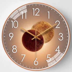 Orologio Da Parete Mee 2ou 40 Cm - Silenzioso Senza Ticchettio Per Interni