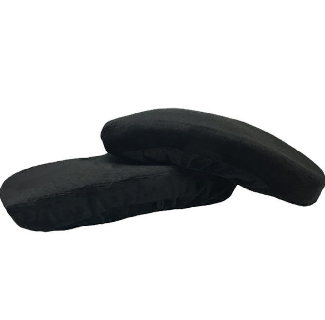 Almohadillas Para Reposabrazos De Silla De Oficina - 1 Par, Tapa Superior, Repuesto Genérico, Color Negro