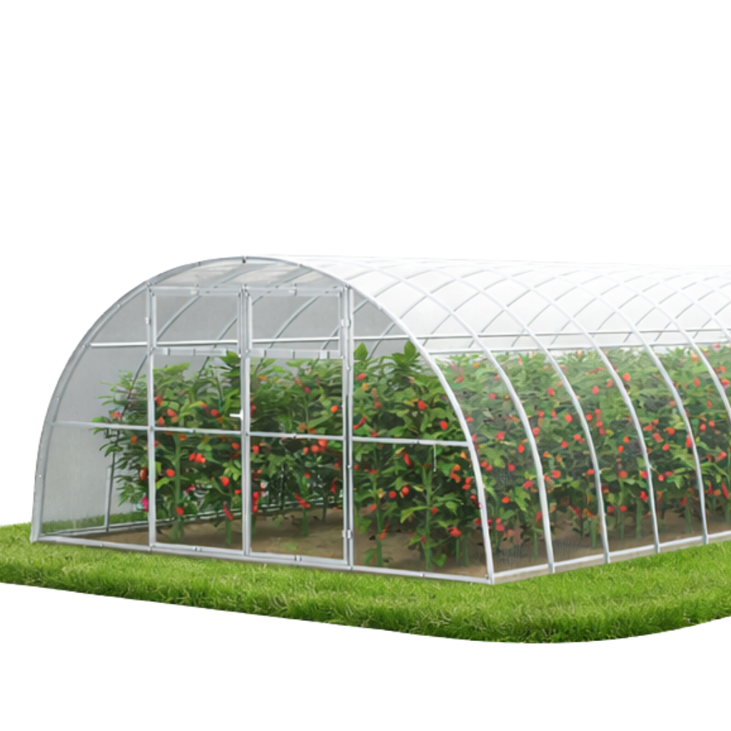 Szklarnia ogrodowa Tunel 4x12 m profile 20x40 poliwęglan 8mm - Szklarnia z poliwęglanu