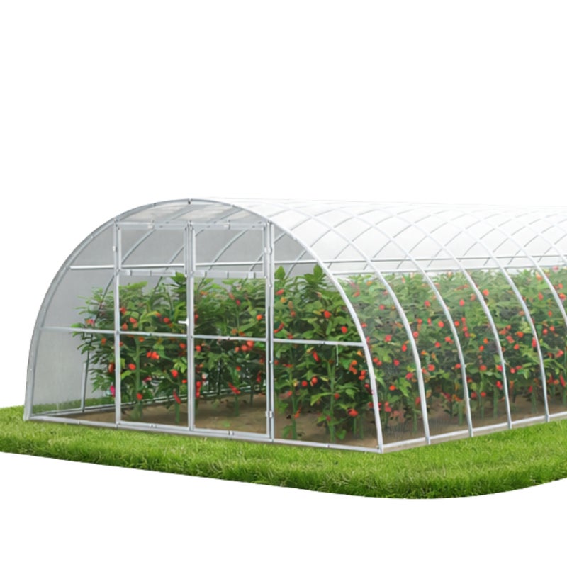 Szklarnia ogrodowa Tunel 4x12 m profile 20x40 poliwęglan 6mm - Szklarnia z poliwęglanu