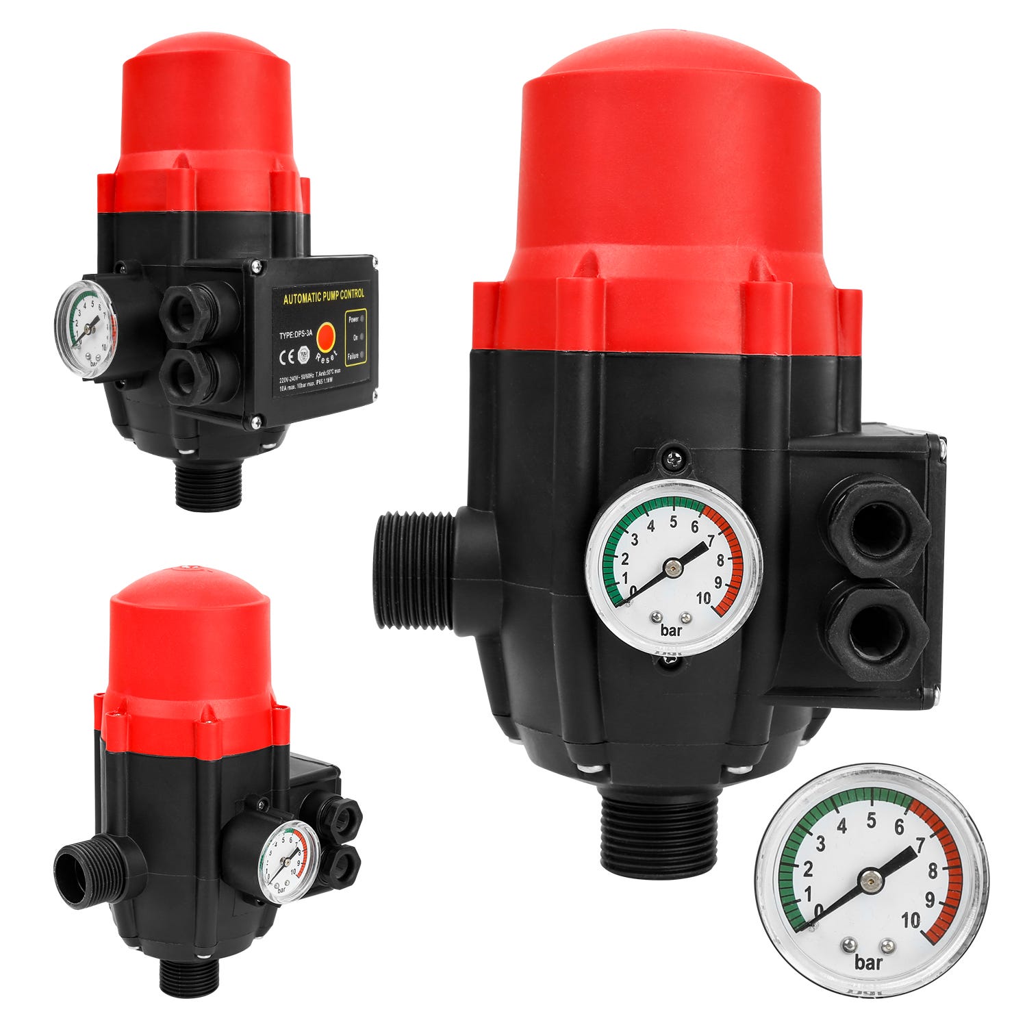 Pistola a pressione Idropulitrice 24V 30bar 435PSI portatile per auto Pistola a pressione Idropulitrice 24V 30bar 435PSI portatile per auto