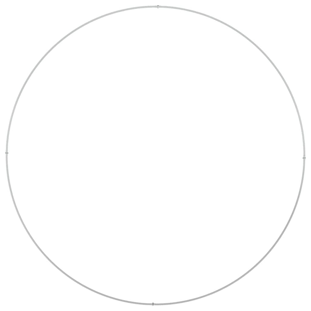 Anneau de jardinière Blanc 120 x 120 x 20 cm - 6