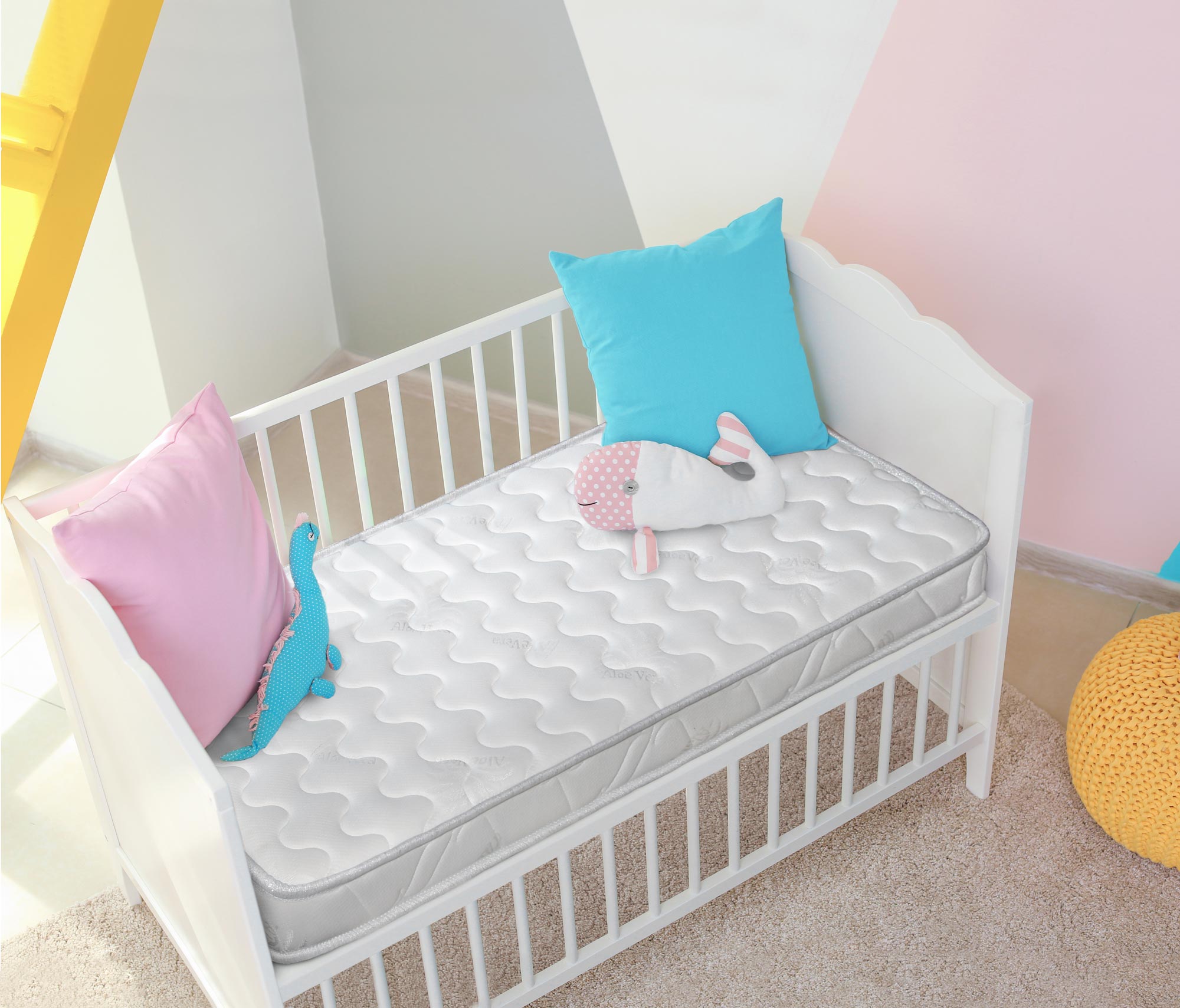 Colchón Vissoft HR 60x120x12 Aloe Baby Basic de SonnoMattress - 4