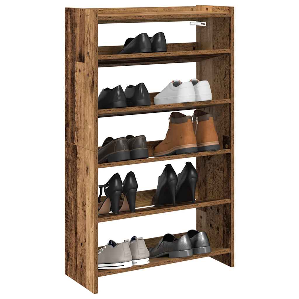 Bibliothèque/étagère En Bois Massif Beige - Meuble Multi-usages, Assemblage Requis