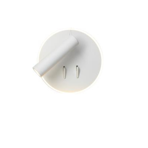 Applique-Liseuse Intérieur 9W+3W 630lm+210lm Blanc Chaud - 2