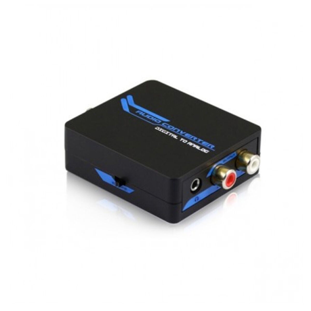 Dcu Convertidor Digital Toslink Coaxial A Salida Analógica Rca Y Jack 3.5Mm - Imagen 4