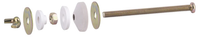 2 Vis de Fixation de WC - Reservoir sur Cuvette 6x80 millimètres NOYON & THIEBAULT