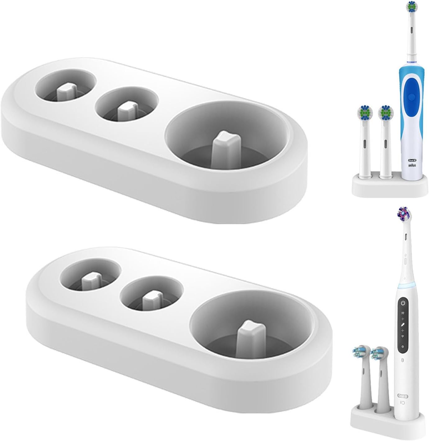 Pack de soportes para cepillos de dientes, soporte para
