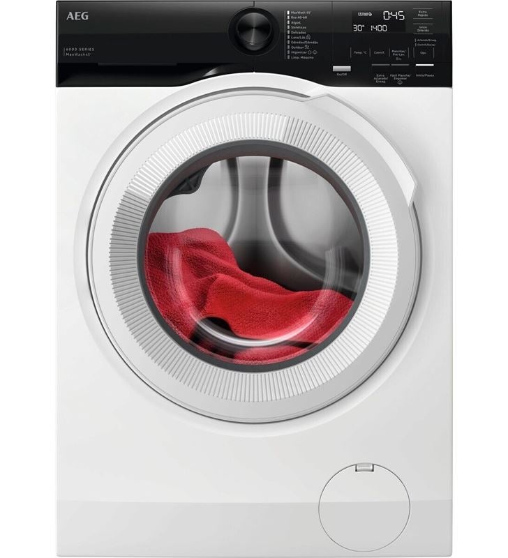 Lavadora carga frontal AEG LFE6G54H2B 10,5 kg 1400 rpm clase A IA blanca - Imagen 3