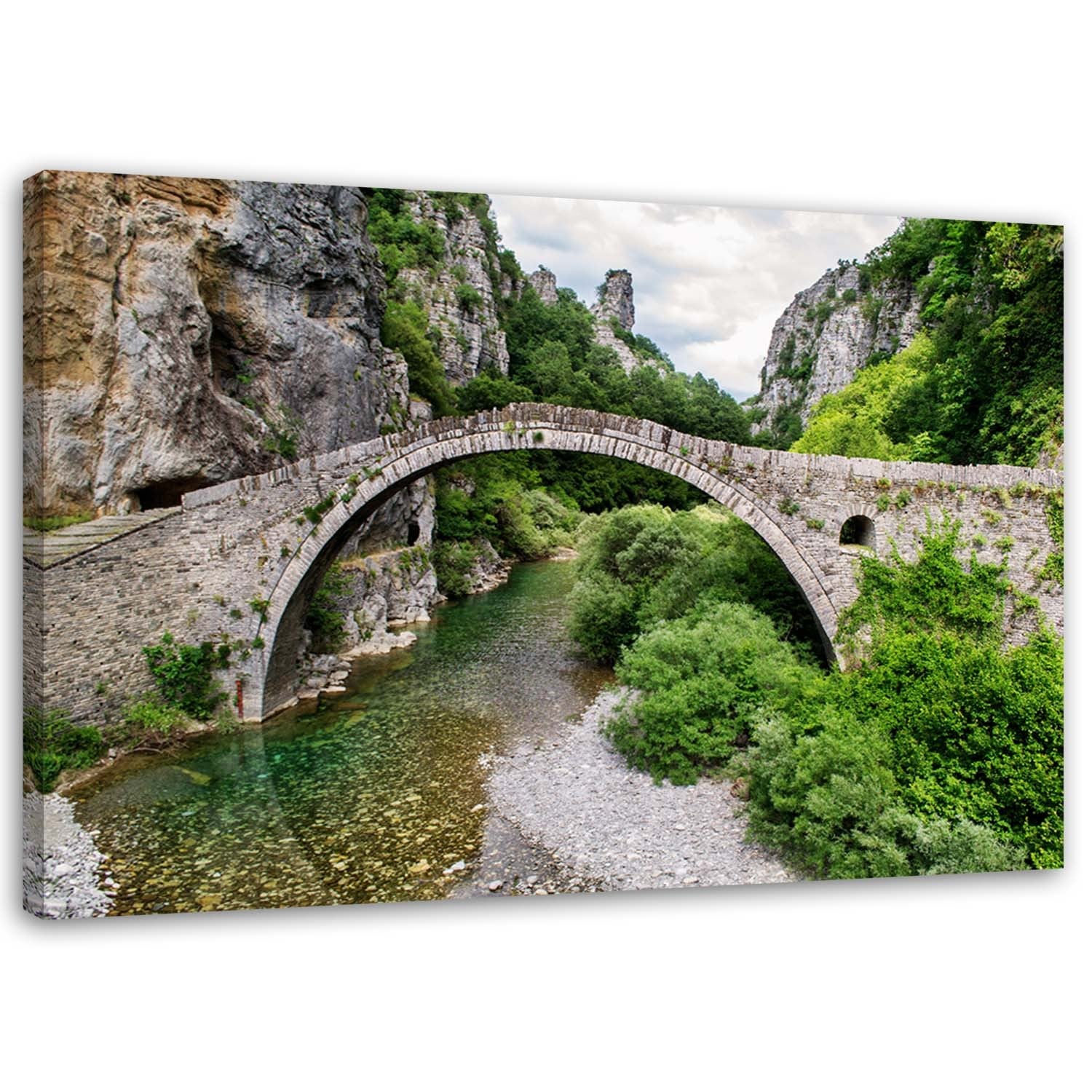 Obraz, Stary kamienny most 100x70