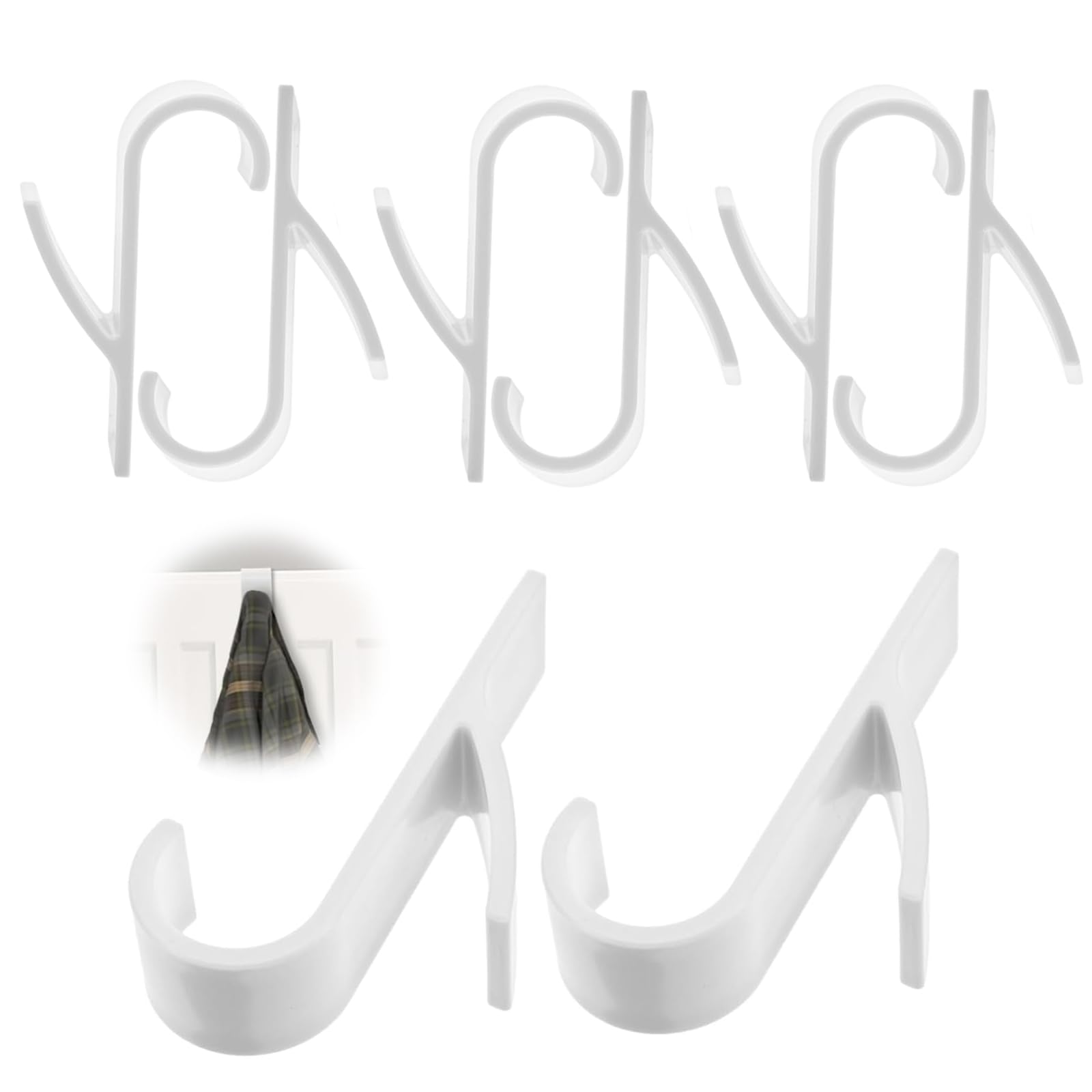 Accroche Serviette 8 Pcs Rond, Patere Radiateur Seche Accroche Seche Serviettes Plastique Tous Les Radiateurs Standards 97294579 Crochet Radiateur