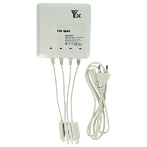 Caricabatterie Vhbw 24V Per Powerworks P24LM32, P24AB, P24ST - Compatibile Con Batterie Li-Ion