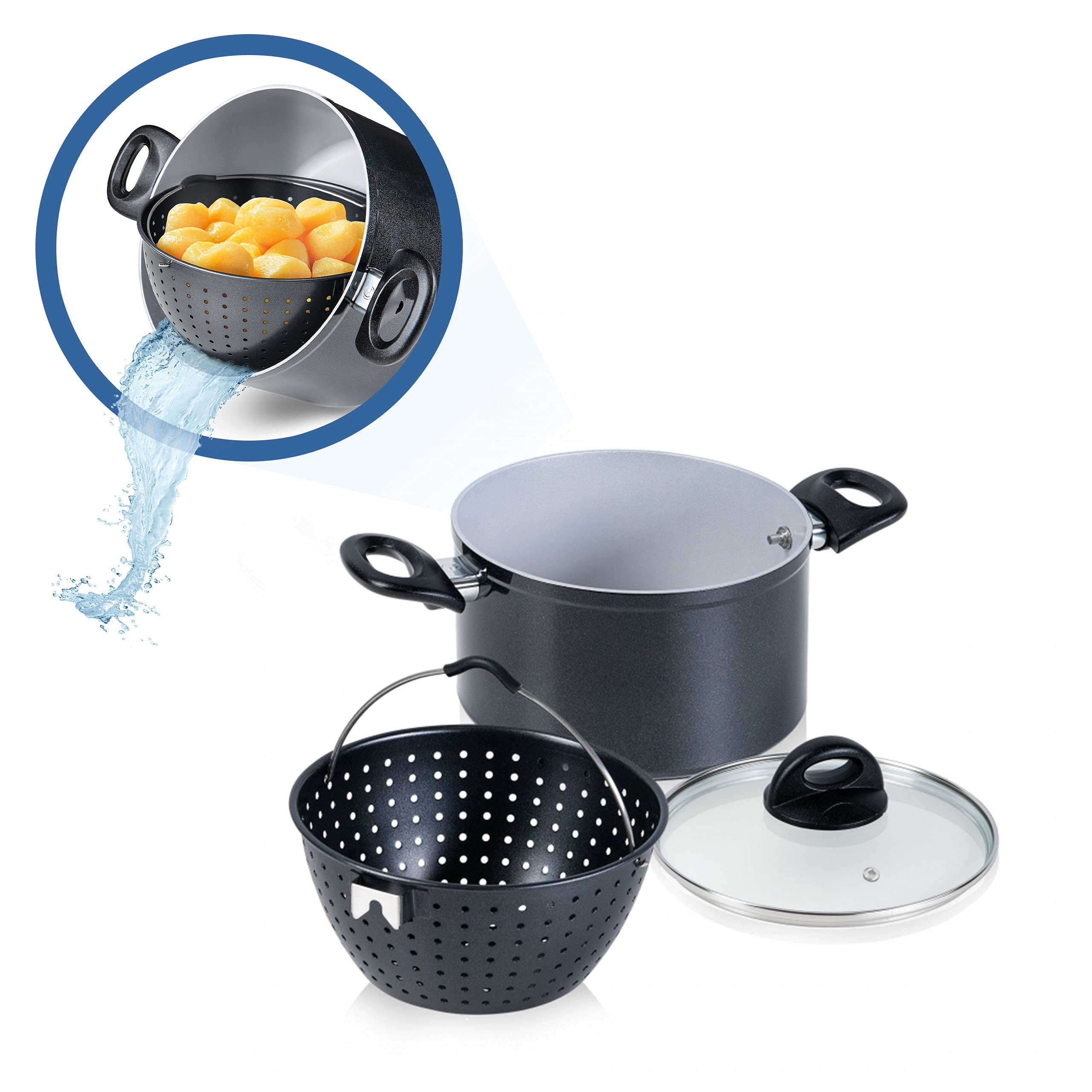 Genius Cerafit Pfannen-Set 3-teilig grün (A24633) ab 46,95