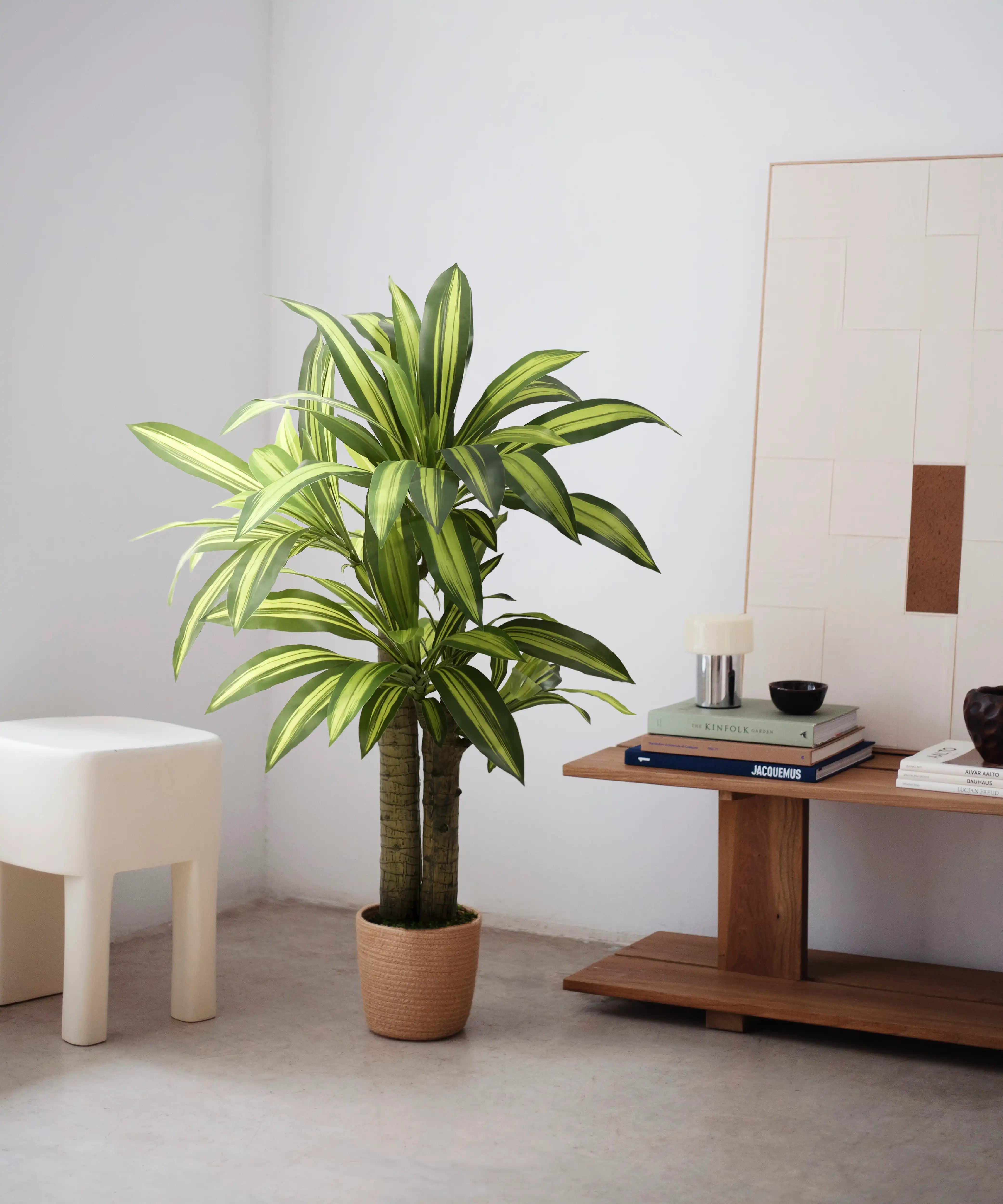 Maia Shop  Planta Artificial, Drácena Verde , Leroy Merlin