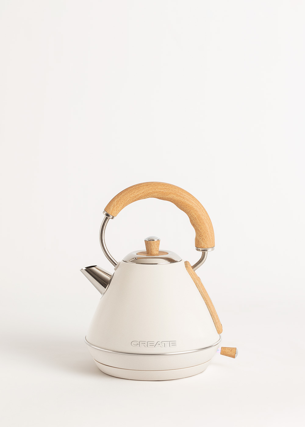 CREATE - Pack grille-pain TOAST RETRO + bouilloire KETTLE RETRO - Blanc cassé - 3