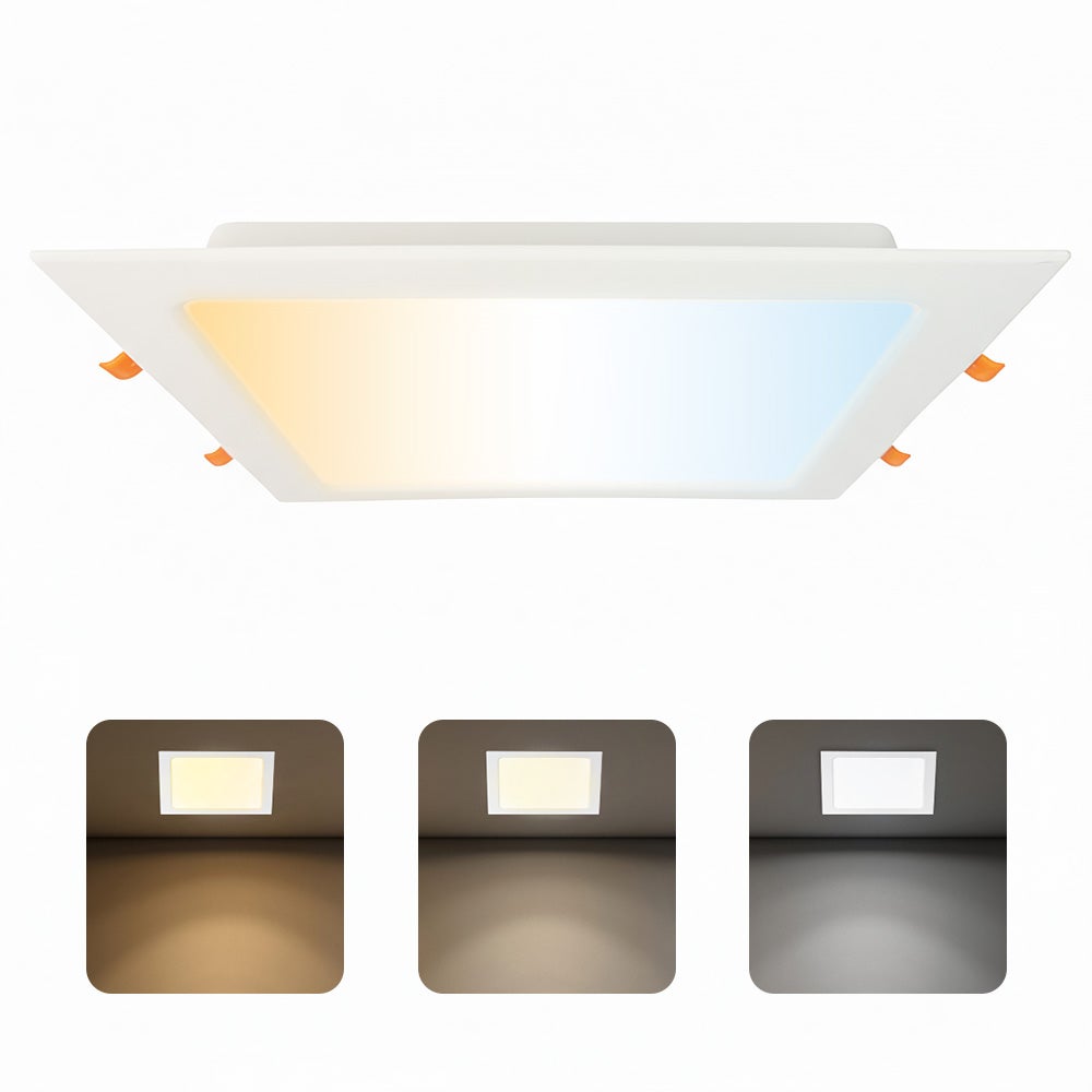 Spot LED pătrat, 30W SMD 3CCT 160-265V, Alexis, alb / 016-088-0030