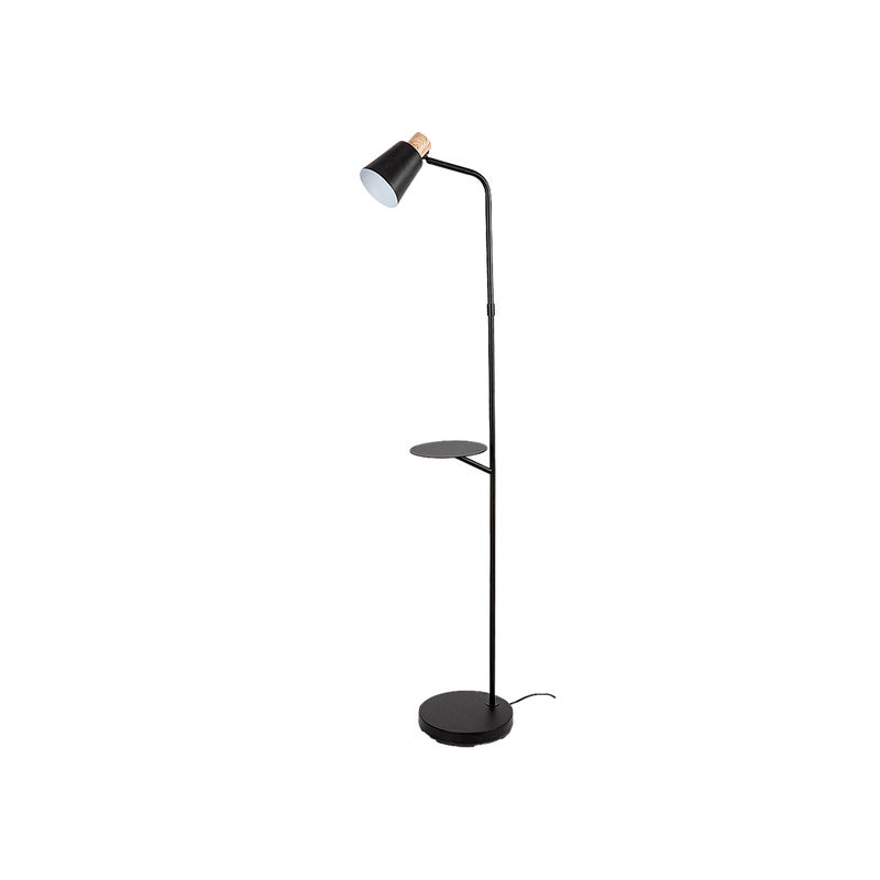 Lampa podłogowa stojąca Azim2 czarno-biała 1xE27x40W wym: 150 x 25 x 38 cm metal Rabalux
