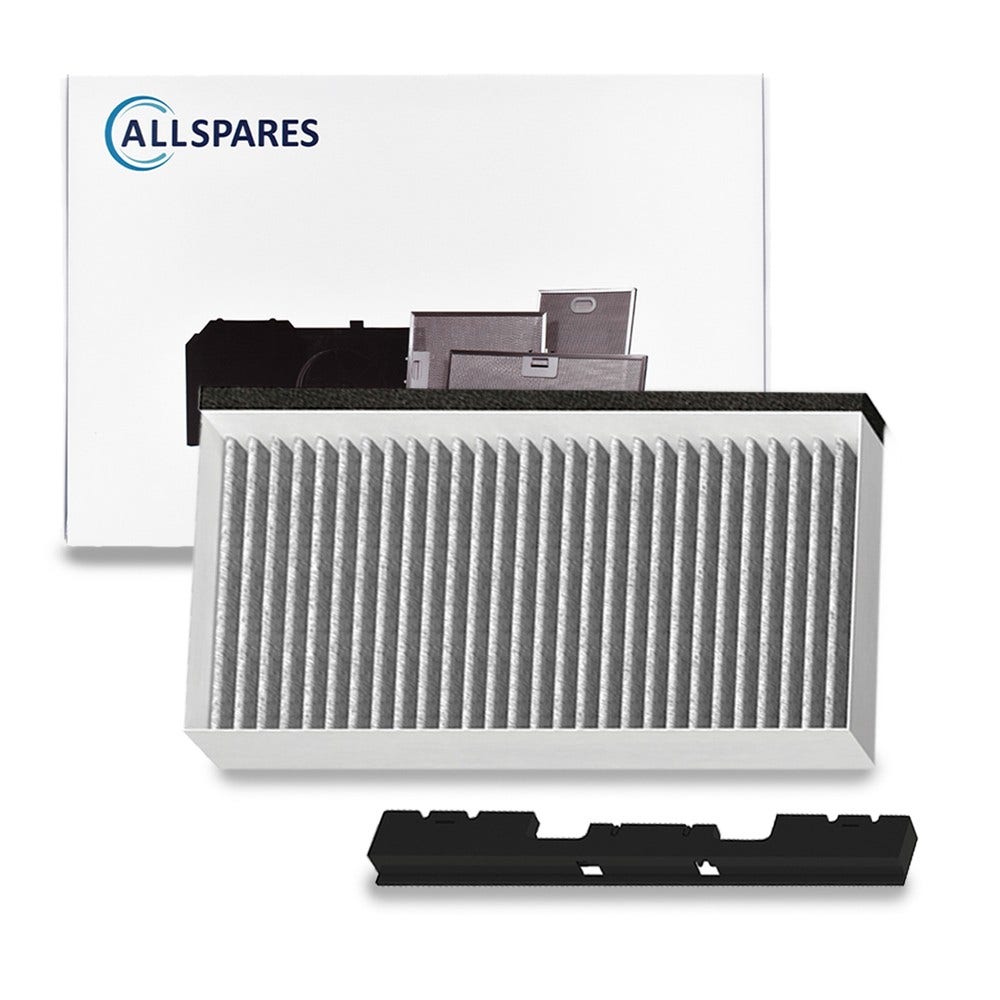 YELID 4 Filtri A Carbone Attivo Per Cappa Bosch/Siemens/Neff - Sostituisce DHZ5346, LZ53451, Z5102X1 - 317x215x22mm