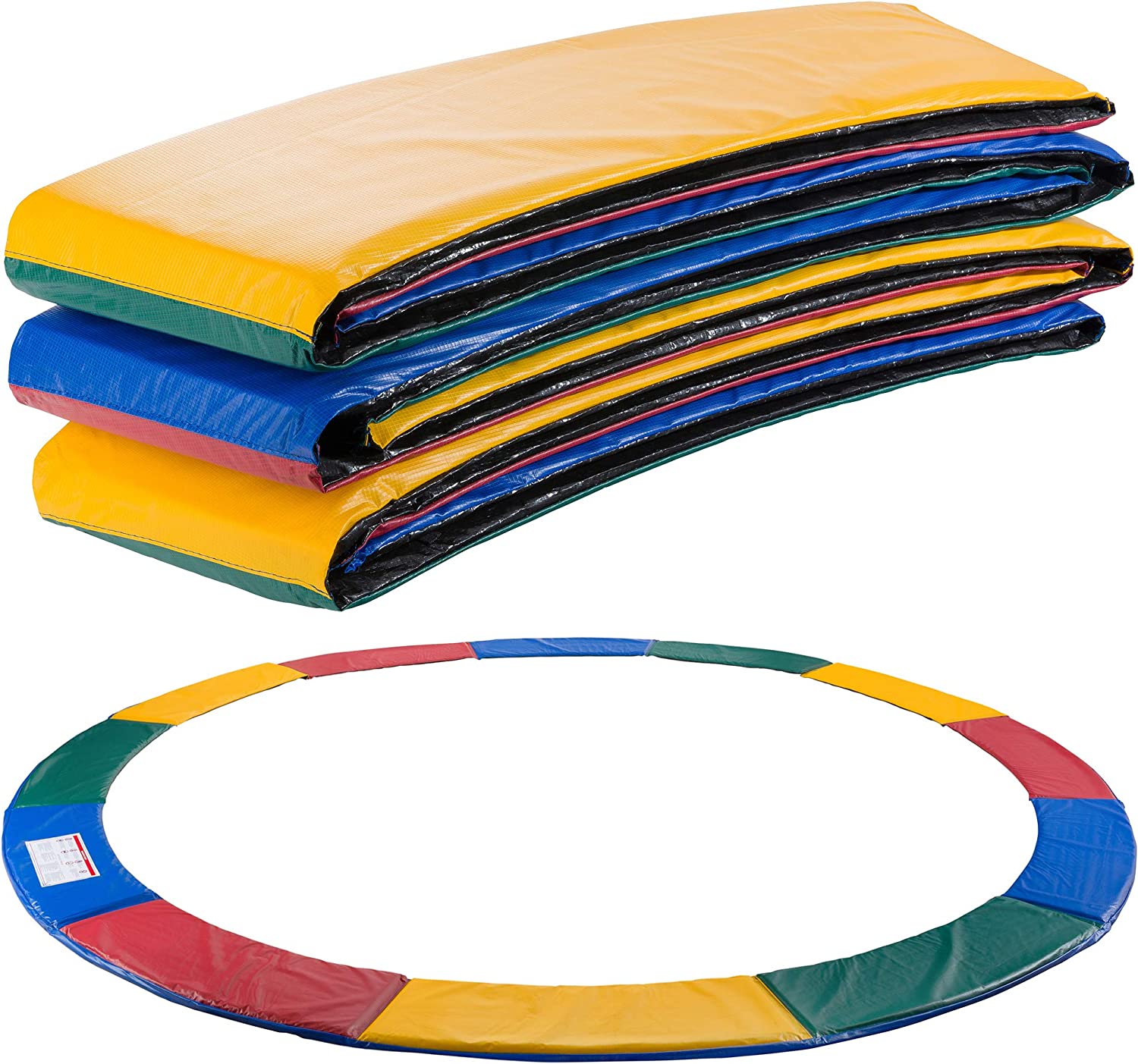 Coussin De Protection Pour Trampoline – PVC+PE, Anti-UV, étanche – Diamètres 180/240/306 Cm – Extérieur, Sécurité