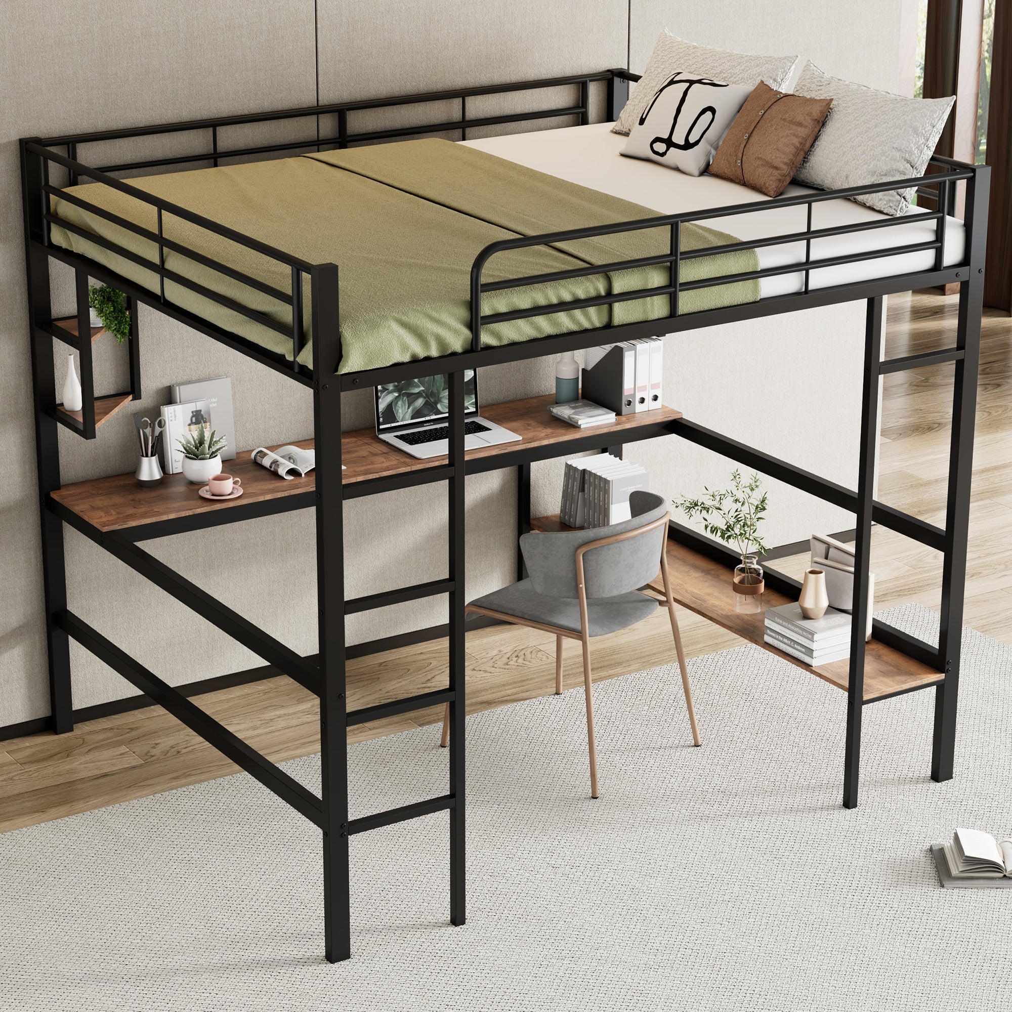 Lit mezzanine 140 x 200 d'occasion - Ameublement - - page 4
