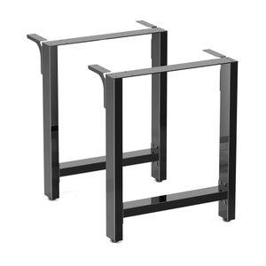 Gamba Per Tavolino Da Bistrò In Ghisa Nero 41x41x72 Cm: Robusta, Stile Industriale E Facile Da Montare!