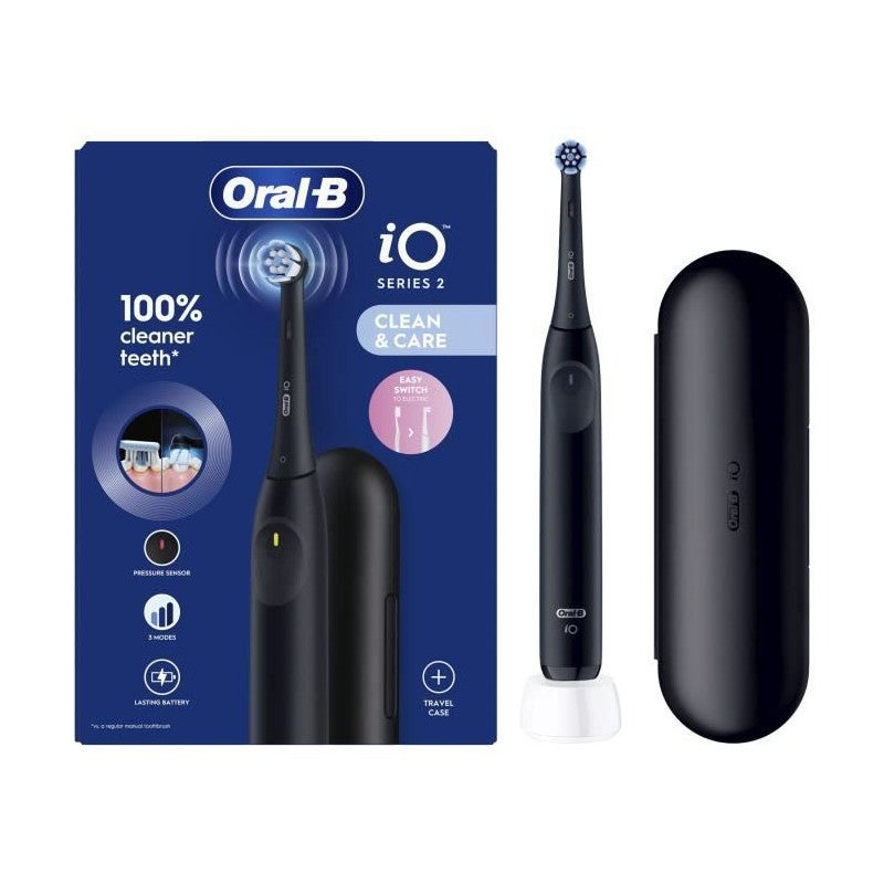 Szczoteczka elektryczna Oral-B iO2 mikrowibracje 3 tryby czarna