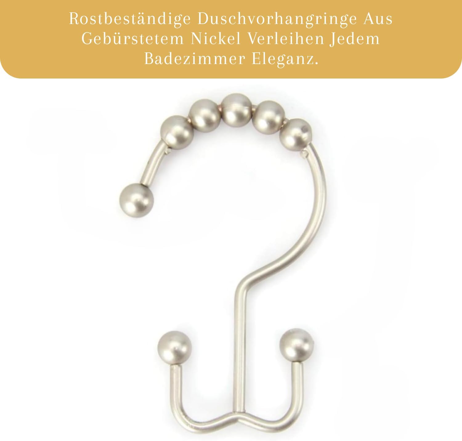 Confezione Da 2 Ganci Per Asciugamani Da Bagno, Ganci Per Accappatoio Ganci Doppi Per Accappatoio Finitura Cromata Lucida 85594841