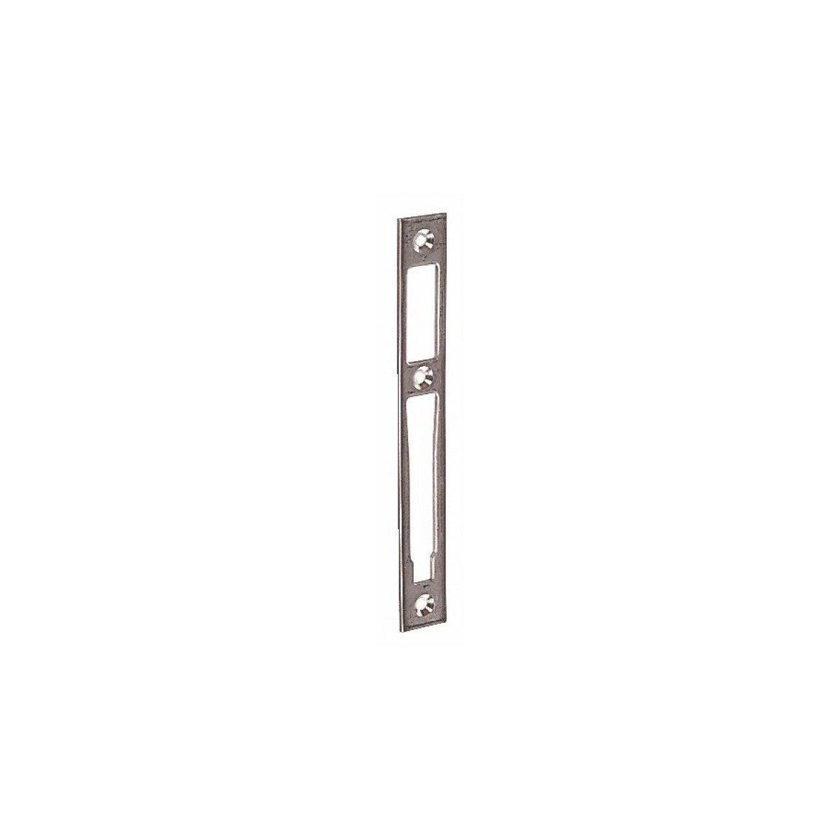 Gâche plate Inox largeur 24 - STREMLER Argent | Leroy Merlin