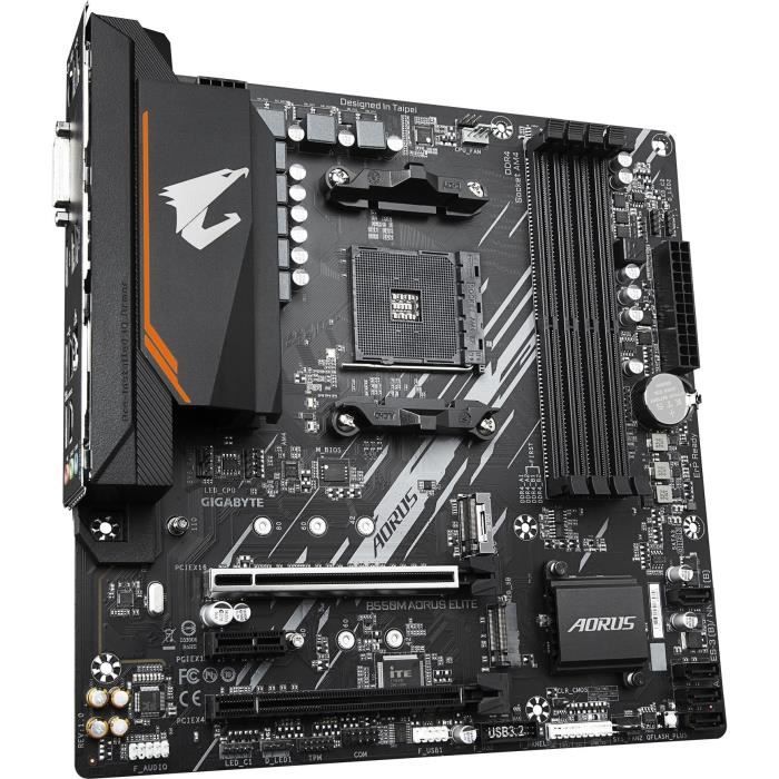 Carte mere - GIGABYTE TECHNOLOGY - B550M AORUS ELITE - 4